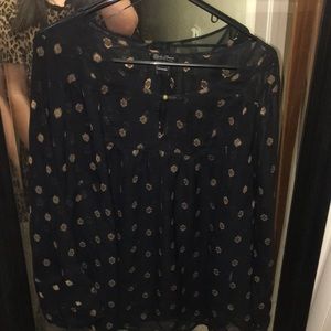 Lucky Brand Tunic Blouse (Plus Size)